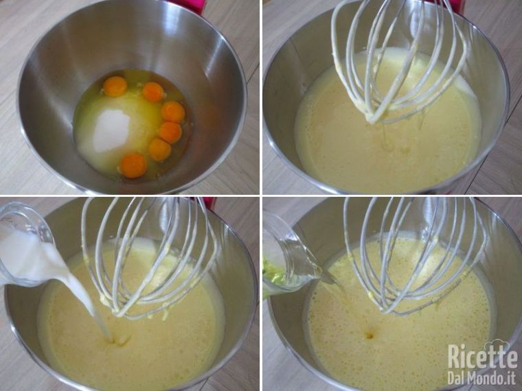 Preparare l'impasto