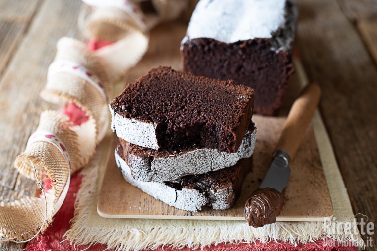 Plumcake alla Nutella morbidissimo! La ricetta facile per la colazione!
