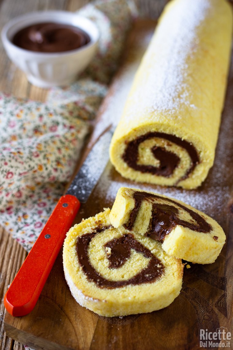 Come fare il rotolo alla Nutella