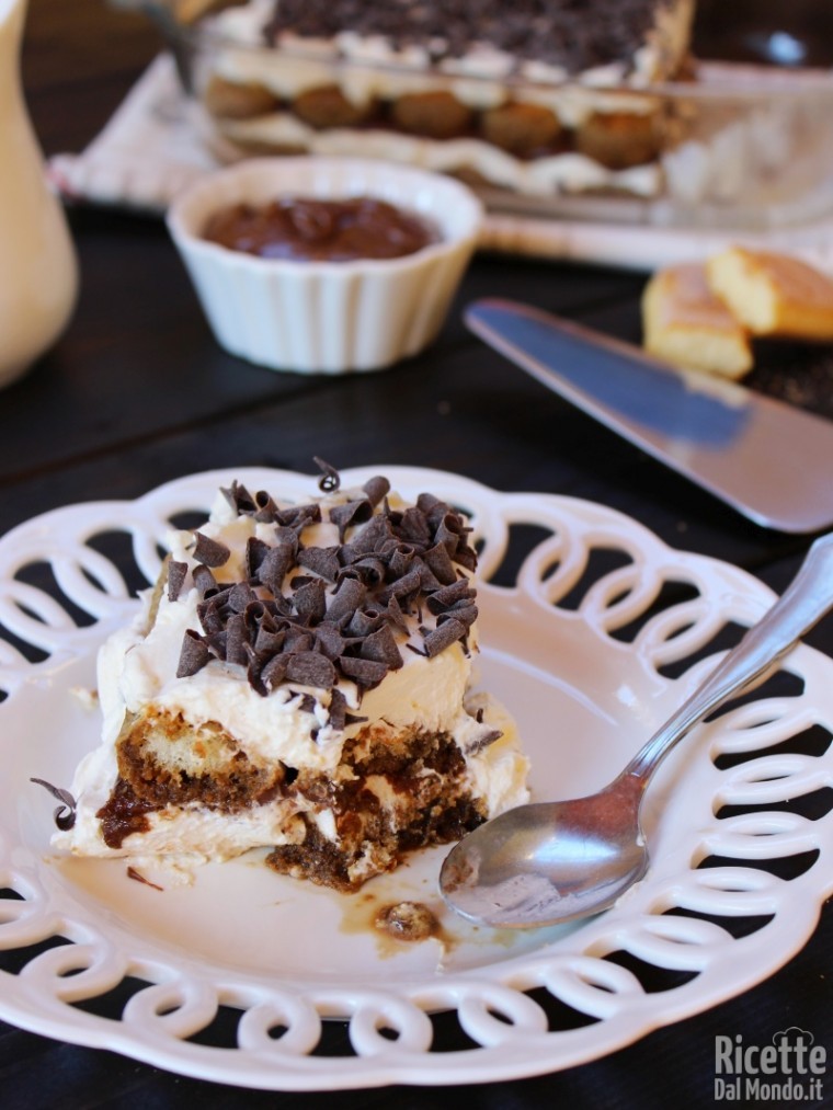 Tiramisù alla Nutella senza uova