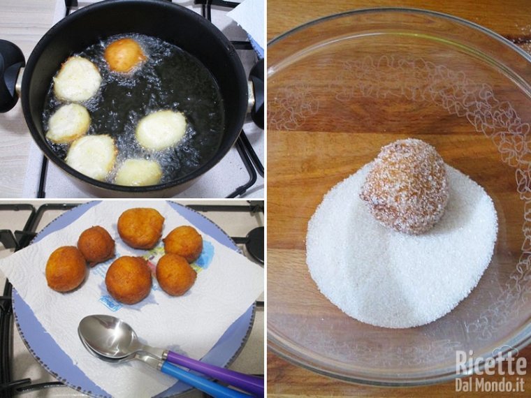 Friggere le frittelle