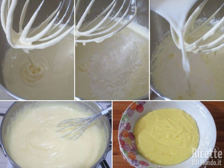 Preparare la crema pasticcera