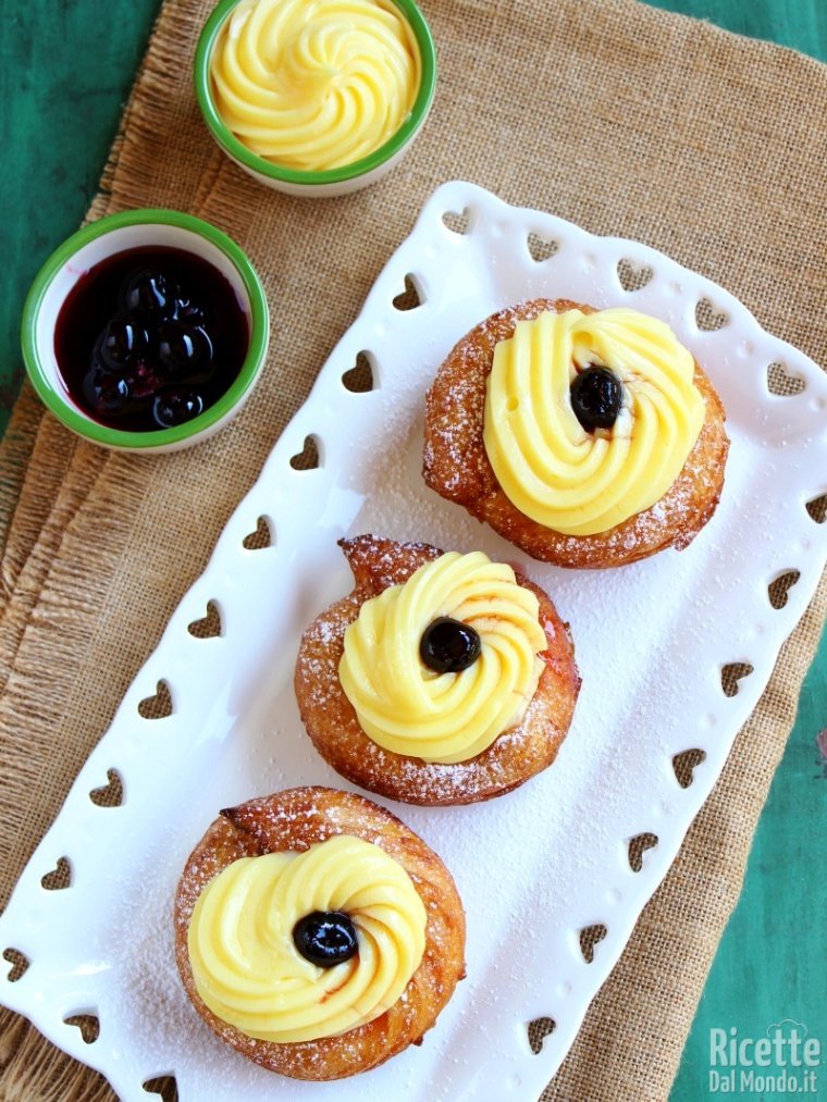 Zeppole di san Giuseppe, ricetta facile