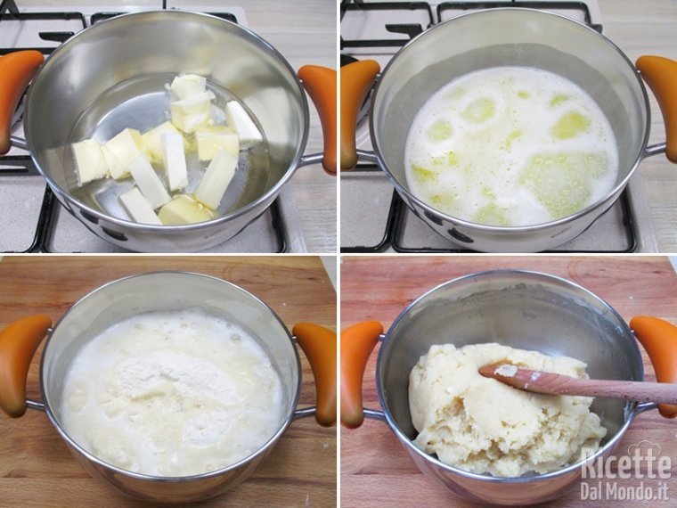 Preparare la pasta choux