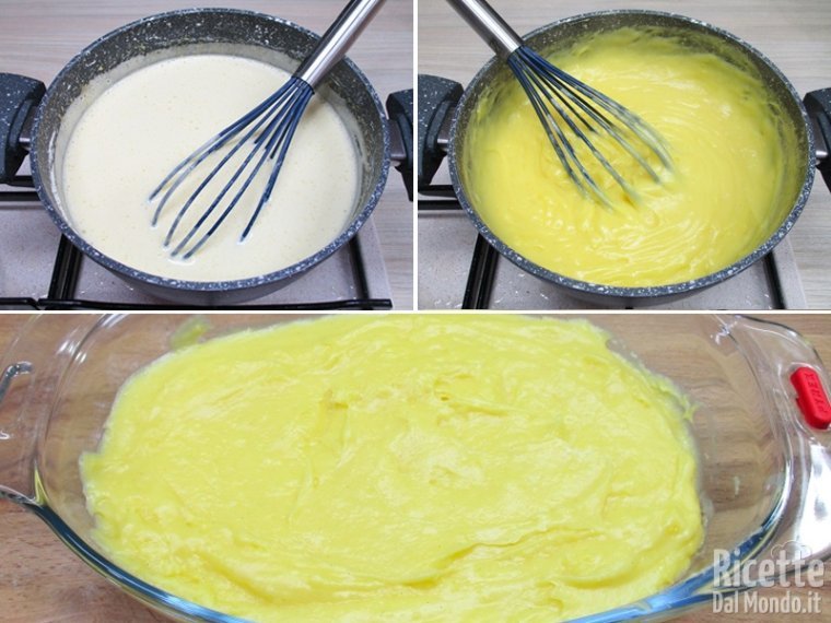 Far raffreddare la crema