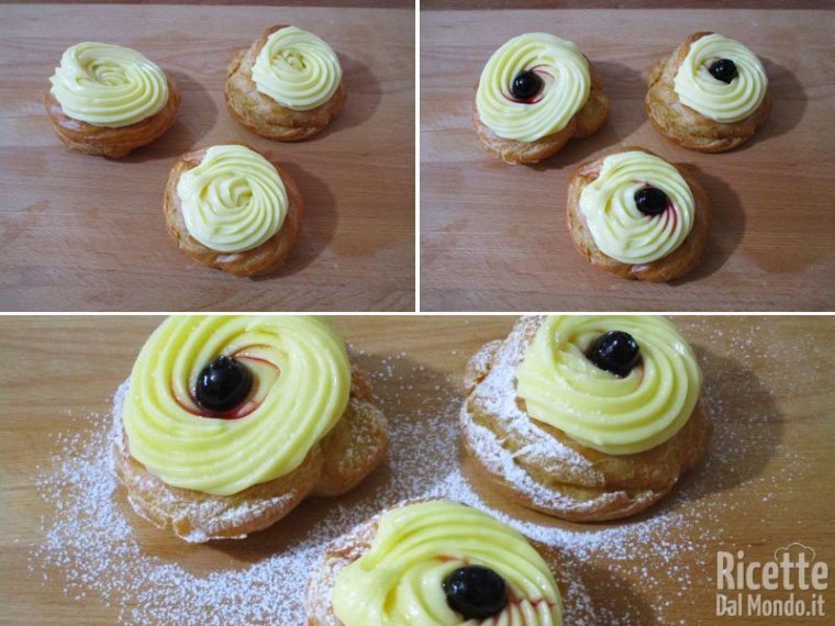 Farcire le zeppole