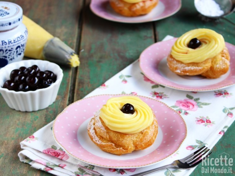 Zeppole di san Giuseppe fritte e non unte! (La ricetta originale!)