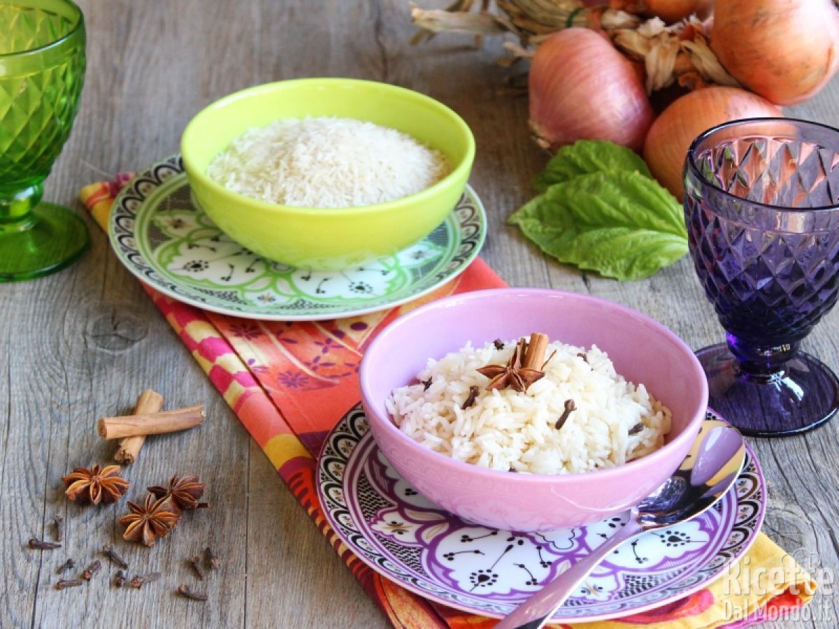 Riso pilaf con riso basmati (La ricetta perfetta, con segreti e consigli!)