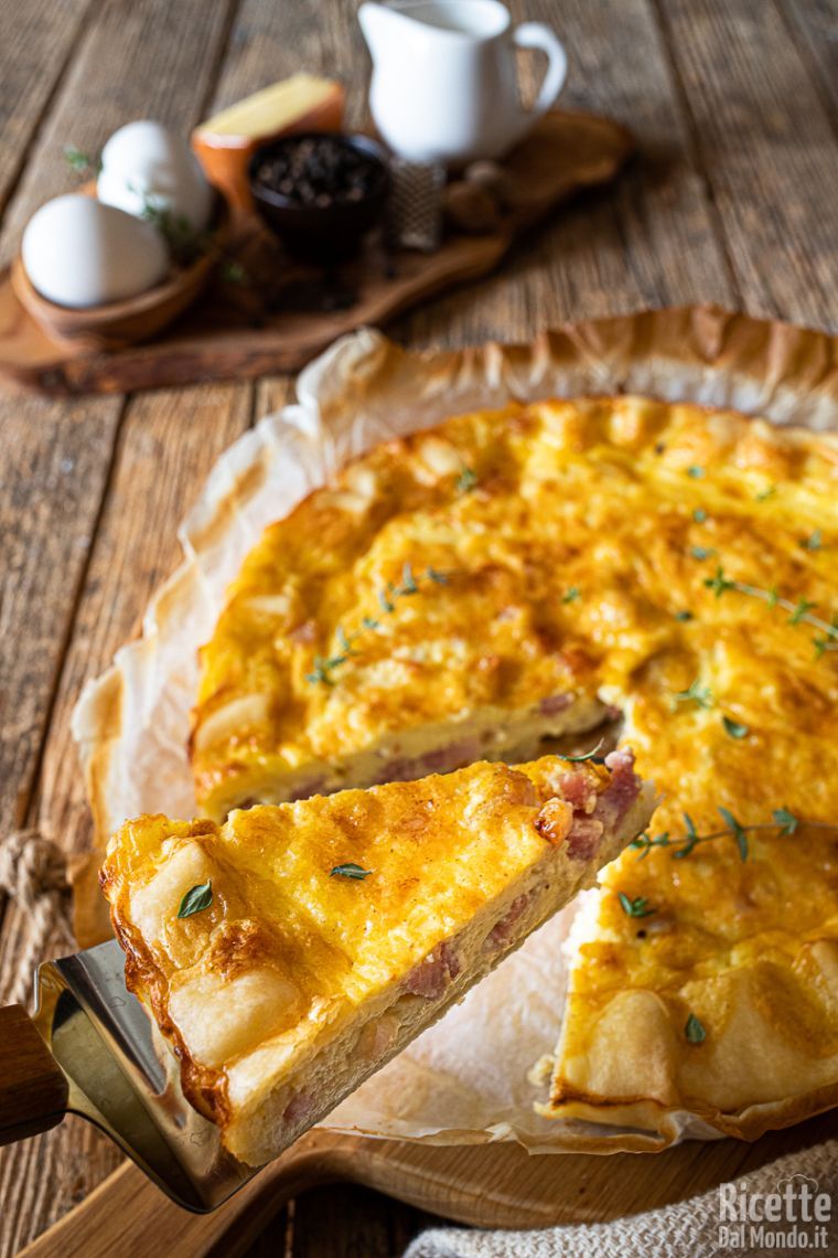 Quiche lorraine, la torta salata francese
