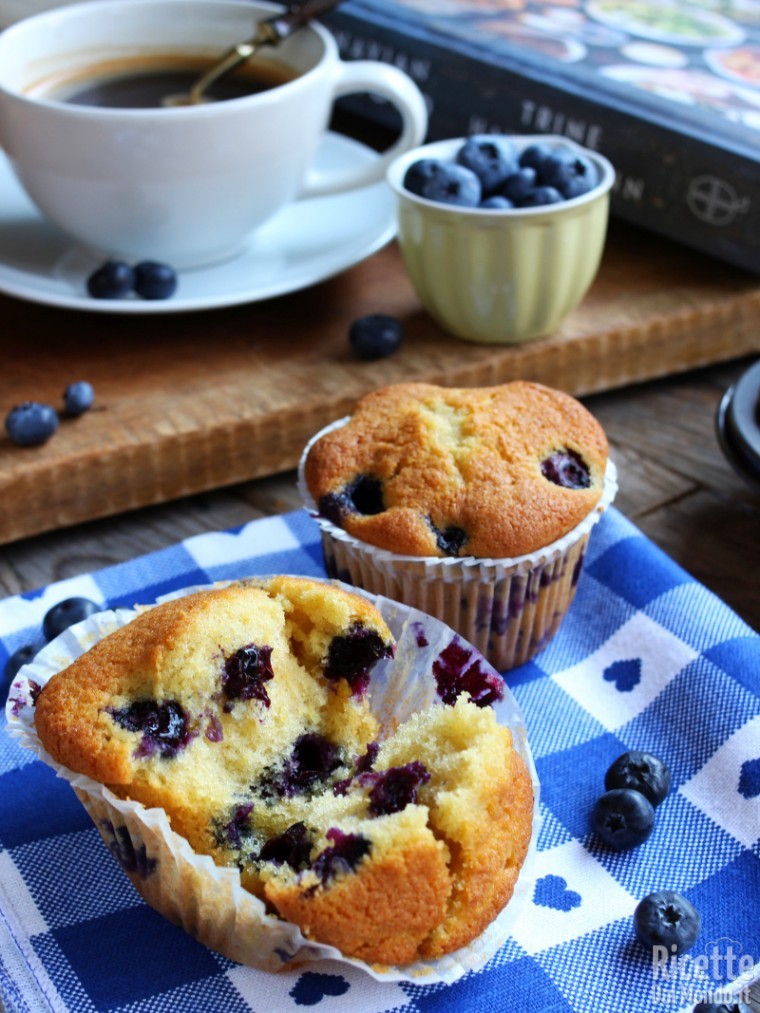 Ricetta muffin ai mirtilli