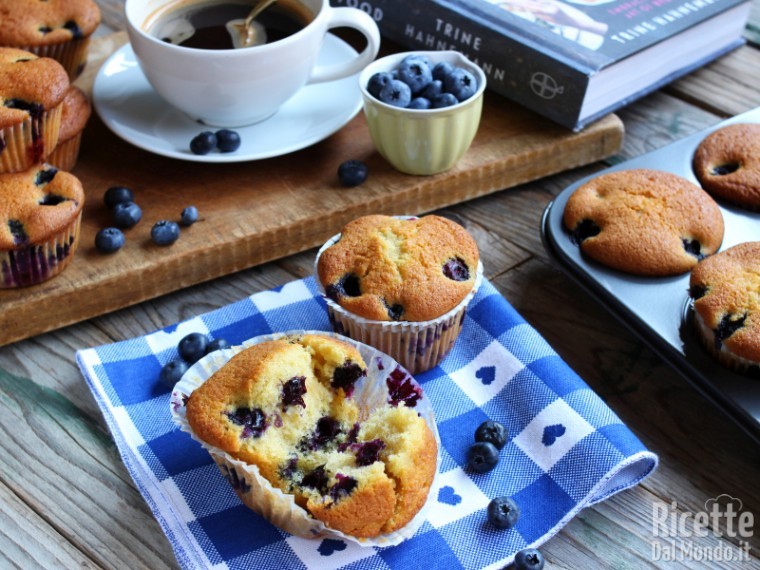 Muffin ai mirtilli