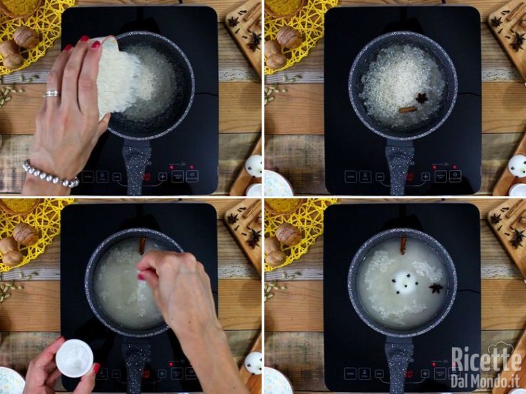 Preparare il riso pilaf