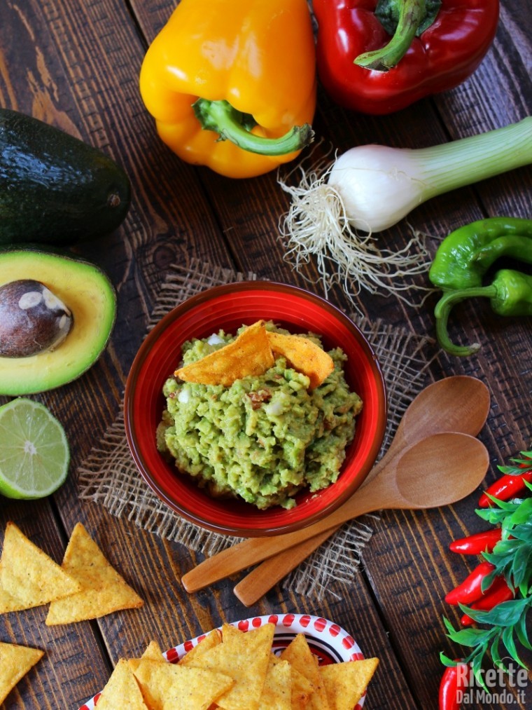 Ricetta originale del guacamole