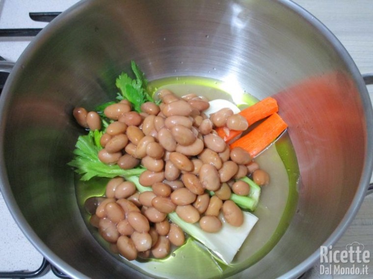 Pasta con i fagioli 3