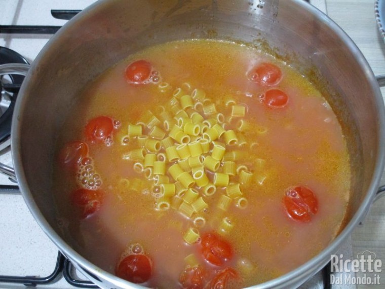 Pasta con i fagioli 6