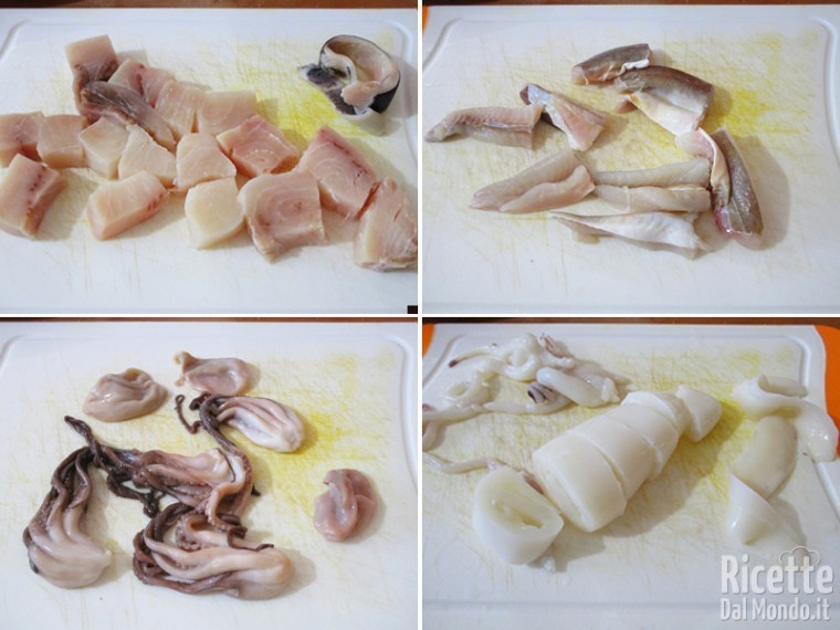 Pulire e tagliare le varie tipologie di pesce