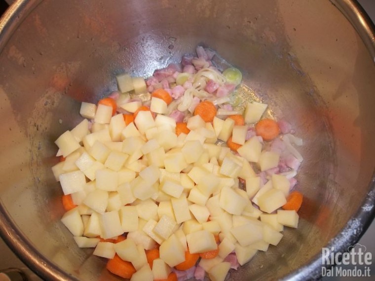 Zuppa di orzo e fagioli 8
