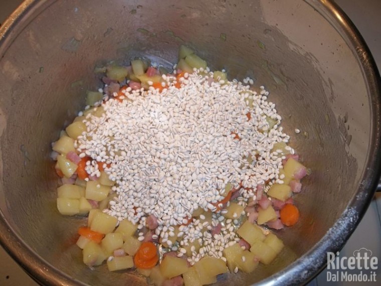 Zuppa di orzo e fagioli 10