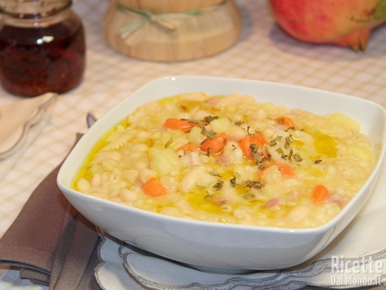 Zuppa d'Orzo e Cannellini