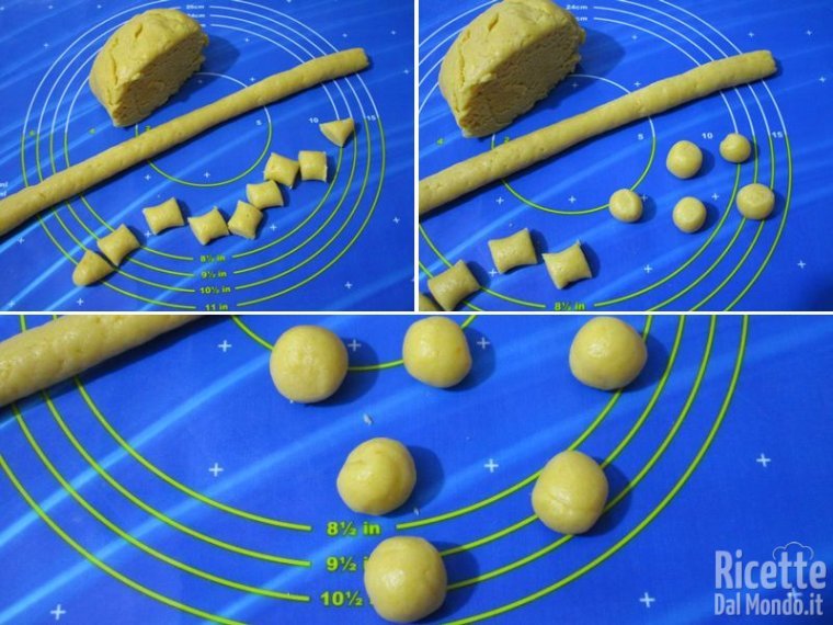 Creare le palline di impasto