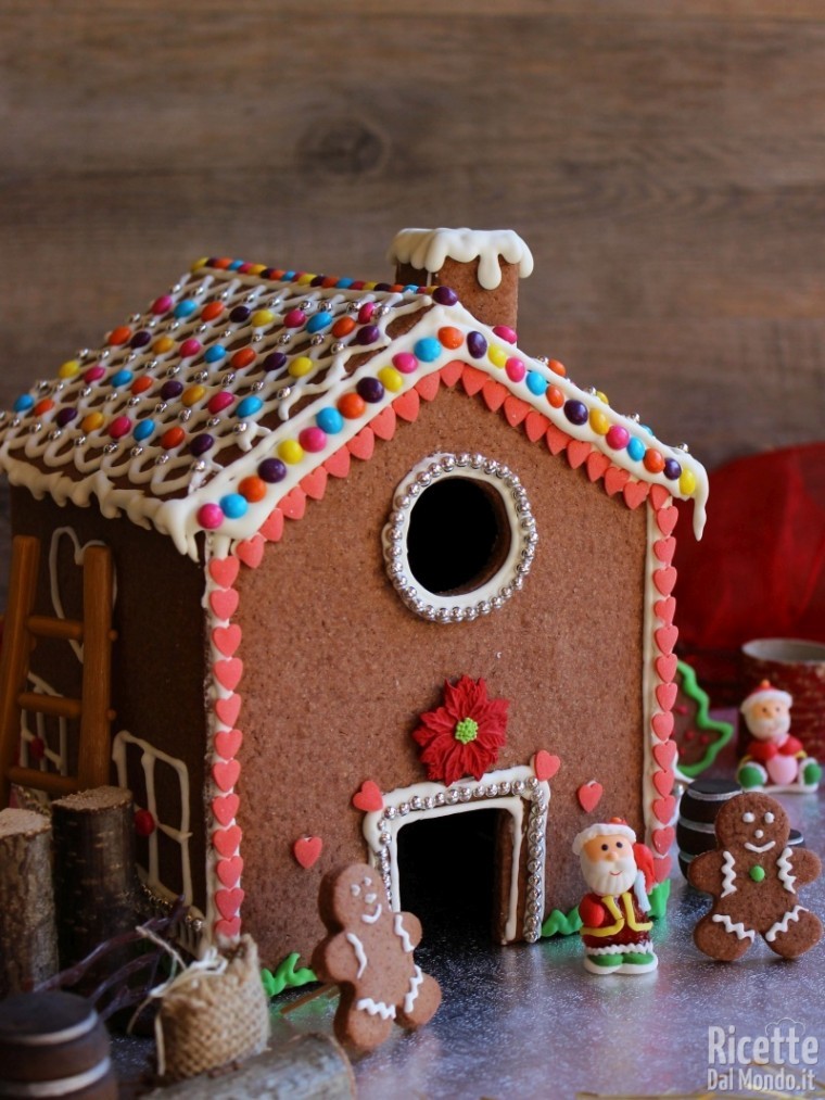 Come fare la Gingerbread house - casetta di pan di zenzero