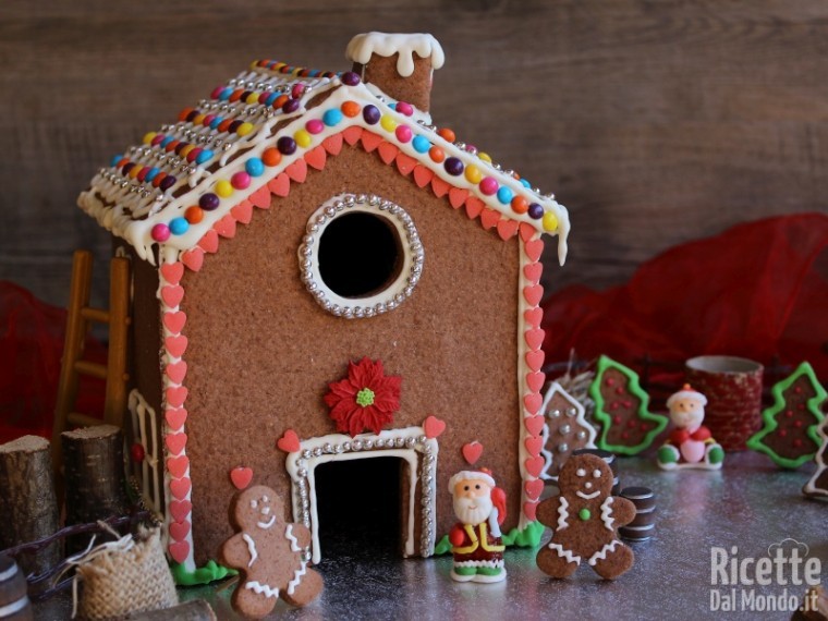 Ricetta Gingerbread house - casetta di pan di zenzero
