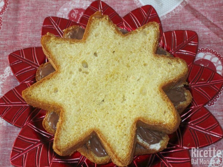 Pandoro alla Nutella 6