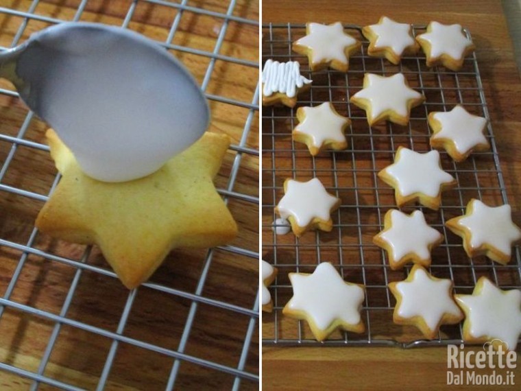 Stelline di Natale glassate 6
