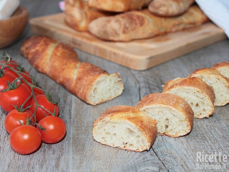 Baguette con Lievito Madre disidratato