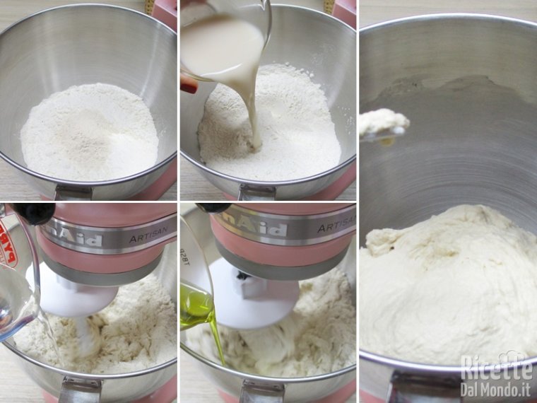 Preparare l'impasto