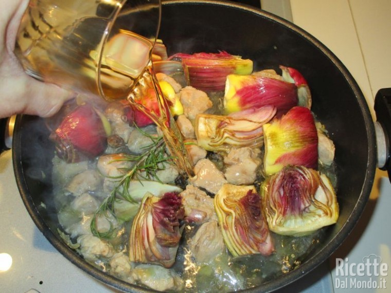 Bocconcini di agnello con carciofi 6