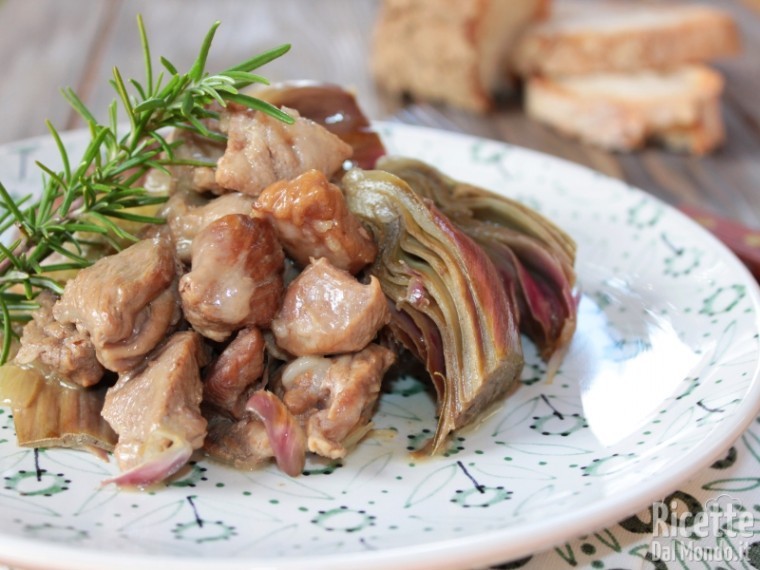 Bocconcini di Agnello con Carciofi