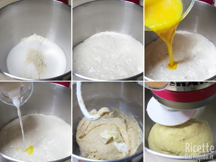 Preparare il primo impasto