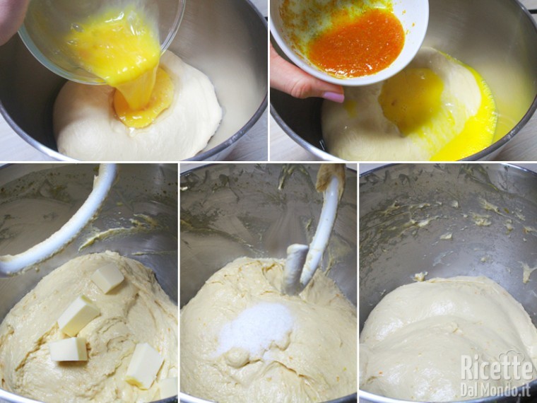 Procedere al secondo impasto
