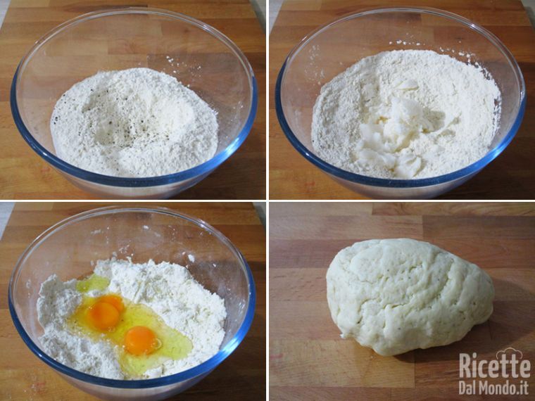 Preparare l'impasto della pizza