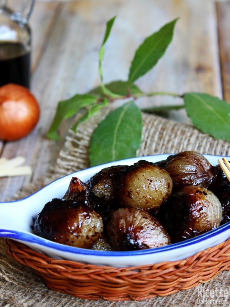 Cipolline in agrodolce fatte in casa