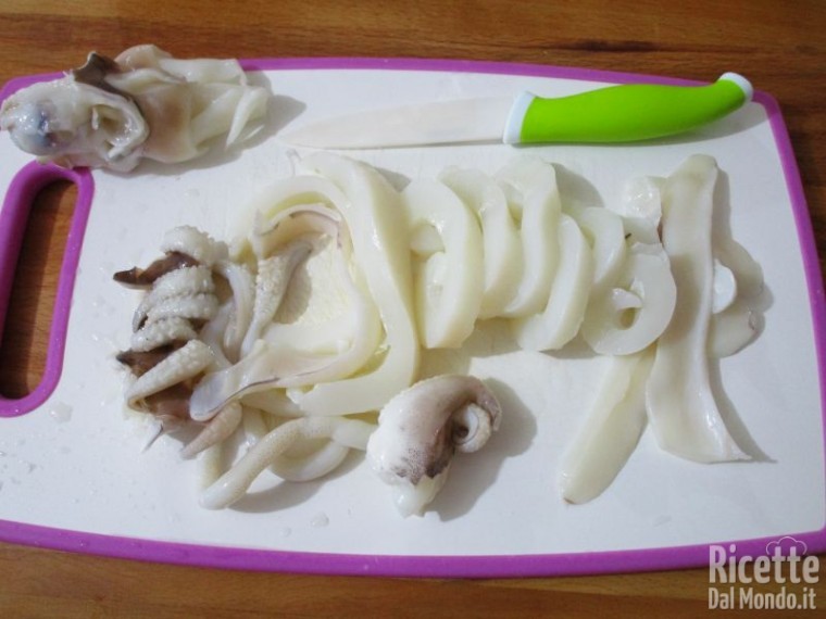 Seppie con piselli 3