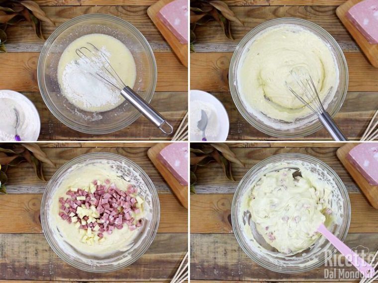 Unire gli altri ingredienti