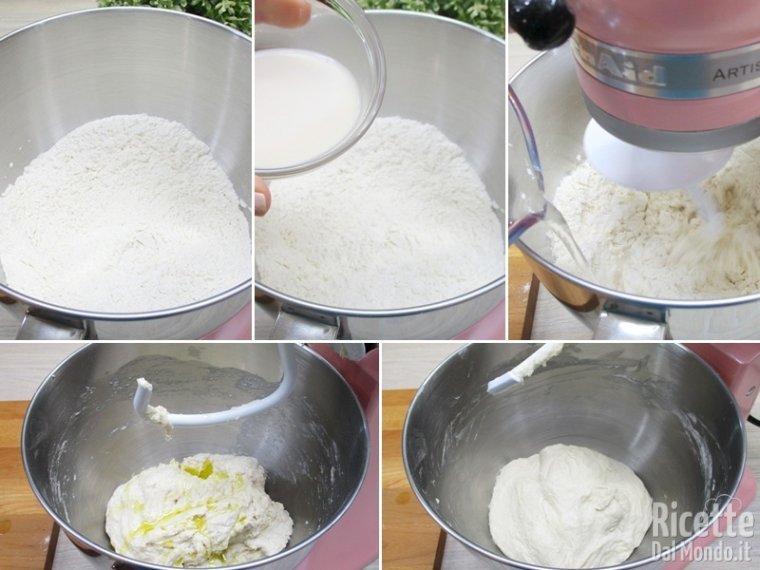 Preparare l'impasto