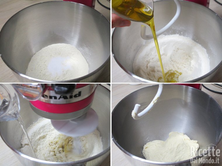 Preparare l'impasto