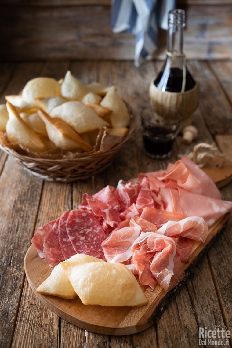 Ricetta gnocco fritto fatto in casa