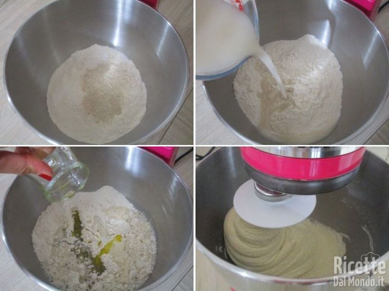 Preparare l'impasto