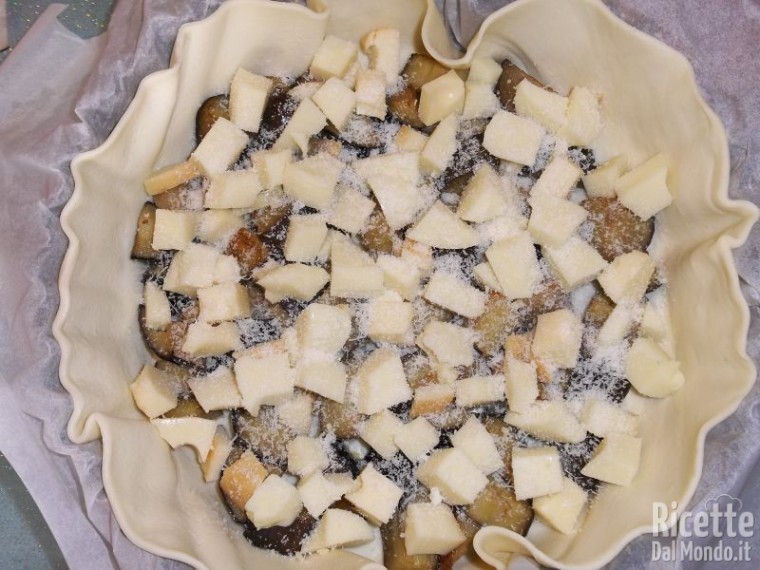 Quiche con Melanzane e Scamorza 6