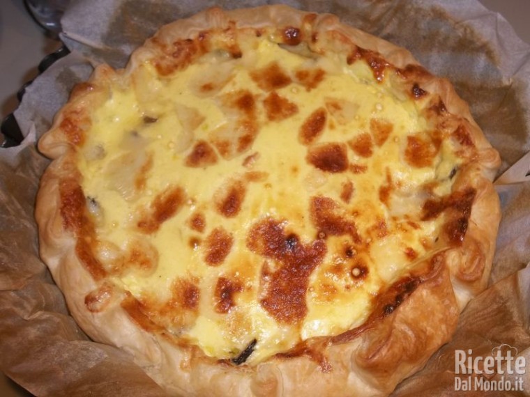Quiche con Melanzane e Scamorza 9