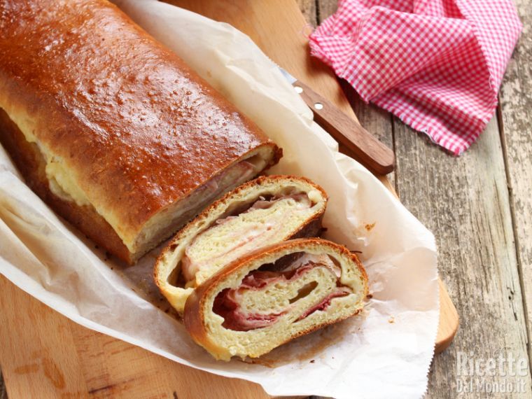 Rotolo rustico, il lievitato sofficissimo!