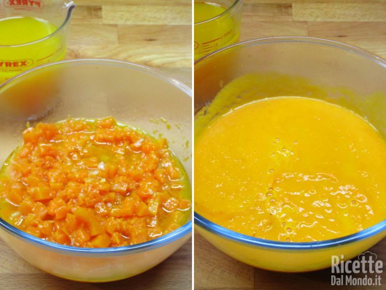 Frullare la zucca