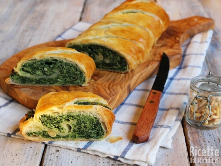 Strudel di Spinaci e Ricotta