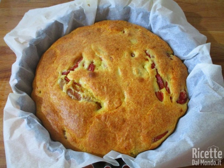 Torta di peperoni e yogurt 7