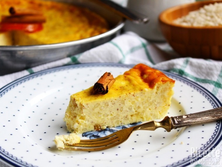 Dolce torta di riso