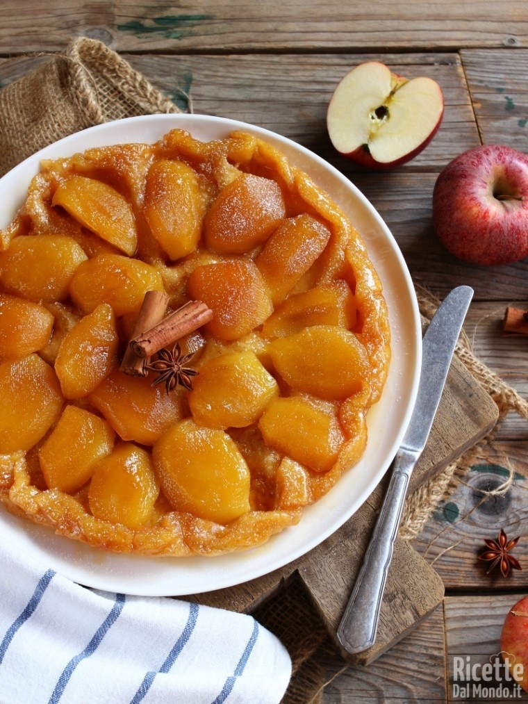 Ricetta tarte tatin con pasta brisè